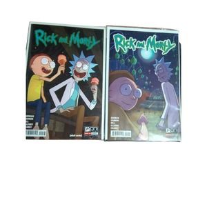 Rick and Morty issue 1 third printing & issue 2  Erica Hayes variant